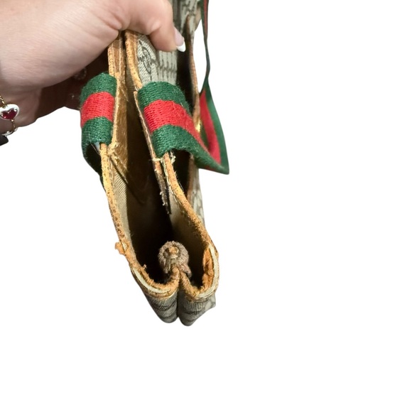 Vintage Gucci GG Supreme Web Stripe Tote (Accessory Collection) - Picture 8 of 12